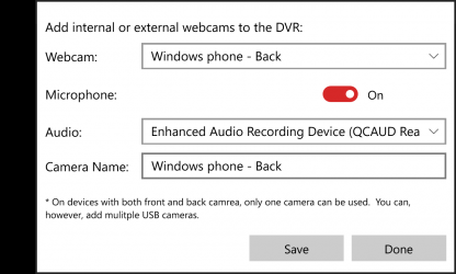 Image 12 DVR.WEBCAM - OneDrive Edition windows