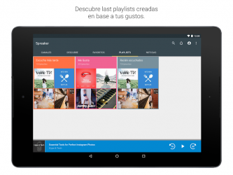 Screenshot 9 Spreaker Podcast Player - Escucha podcasts gratis android