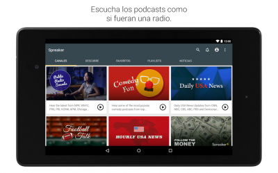 Screenshot 12 Spreaker Podcast Player - Escucha podcasts gratis android