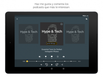 Screenshot 10 Spreaker Podcast Player - Escucha podcasts gratis android