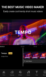 Screenshot 2 Tempo - Music Video Editor with Effects android