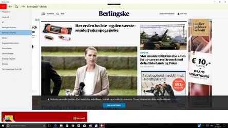 Screenshot 3 Danish news windows