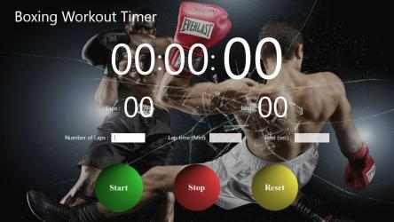 Captura de Pantalla 1 Boxing Workout Timer windows