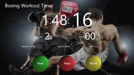 Captura de Pantalla 2 Boxing Workout Timer windows