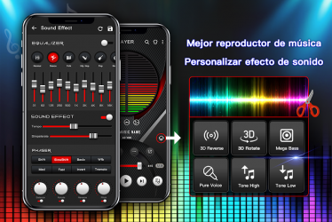 Screenshot 2 Reproductor de música - Reproductor de audio android