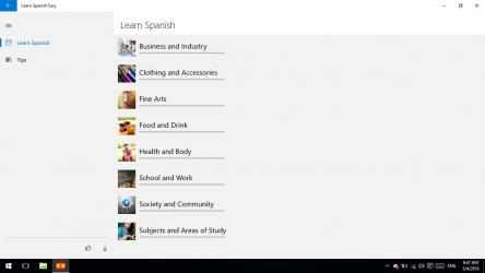 Screenshot 7 Learn Spanish Phrasebook windows