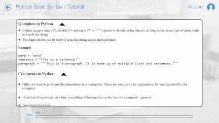 Captura de Pantalla 5 Learn Python by GoLearningBus windows