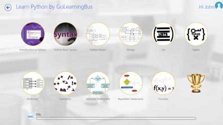 Screenshot 4 Learn Python by GoLearningBus windows