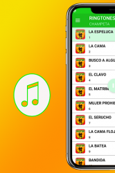 Screenshot 2 Tonos De Champeta Para Celular Gratis Musica android