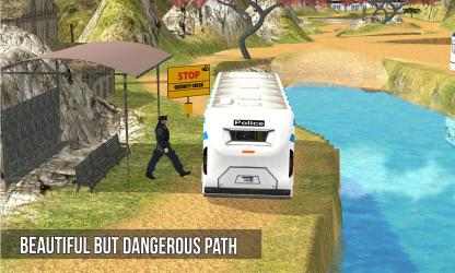 Capture 8 Police Bus Offroad Driver - Hill Climb Transport windows