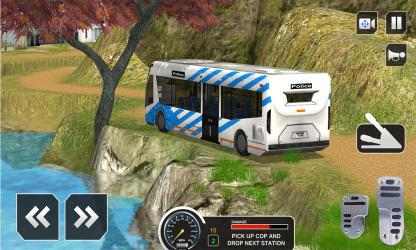 Image 11 Police Bus Offroad Driver - Hill Climb Transport windows