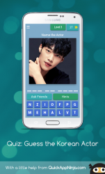 Captura de Pantalla 4 Quiz: Adivina el Actor Coreano android