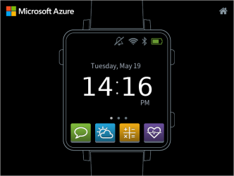 Screenshot 2 Azure RTOS GUIX Studio windows