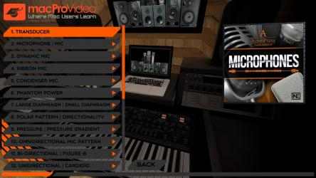 Screenshot 6 Microphones Course For AudioPedia by macProVideo windows