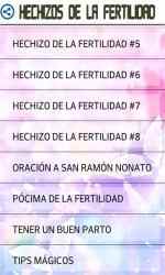 Screenshot 2 Hechizos fertilidad windows