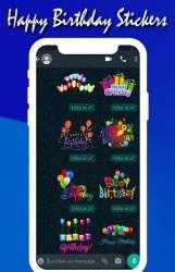 Screenshot 2 Stickers de Cumpleaños para WhatsAPP android