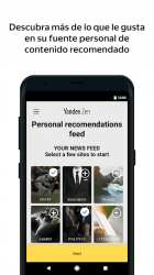 Screenshot 2 Zen: fuente de noticias personalizadas android