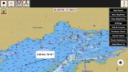 Capture 3 Marine Navigation - Canada - Marine / Nautical Charts - derived from CHS data windows