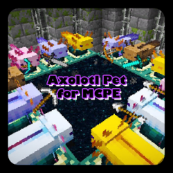 Screenshot 1 Axolotl Pet for MCPE android
