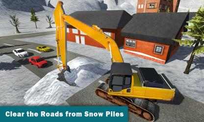 Screenshot 5 Snow Excavator Simulator 2016: Real Excavation 3D windows