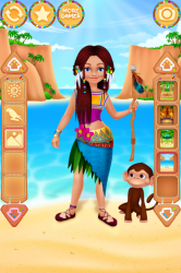Captura de Pantalla 4 Island Princess Dress Up android