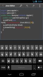 Captura de Pantalla 5 Java Editor android