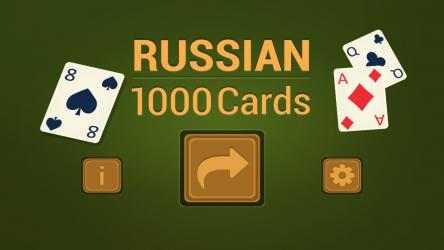 Screenshot 3 Russian 1000 Cards - Juegos de Cartas y Baraja: solitario y aventura de logica windows