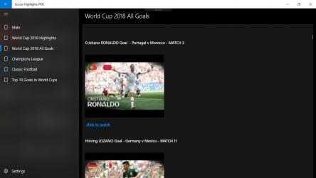 Screenshot 4 Soccer Highlights PRO windows