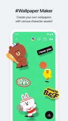 Imágen 3 LINE FRIENDS - Wallpaper & GIF android