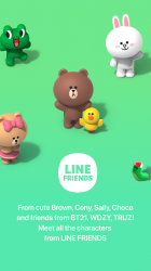 Captura 2 LINE FRIENDS - Wallpaper & GIF android