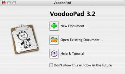 Captura 3 VoodooPad Lite mac