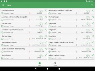Screenshot 14 Sala - Emploi, Stage et Formation android