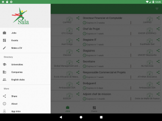 Screenshot 12 Sala - Emploi, Stage et Formation android