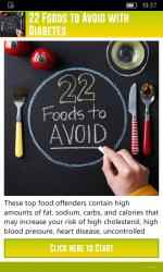 Screenshot 1 22 Foods to Avoid with Diabetes windows