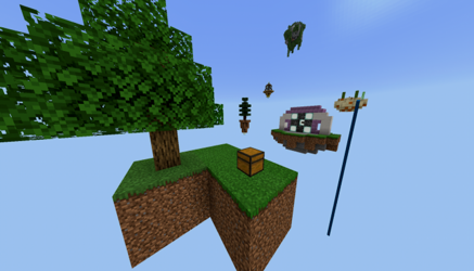 Screenshot 2 Maps Skyblock for MCPE android