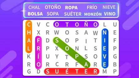Capture 3 Sopa de letras: juego clásico. Palabras ocultas windows