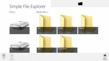 Capture 1 Simple File Explorer windows
