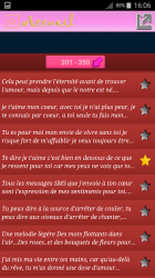 Captura de Pantalla 5 Lettre D'amour - SMS Romantique android