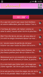 Captura de Pantalla 4 Lettre D'amour - SMS Romantique android