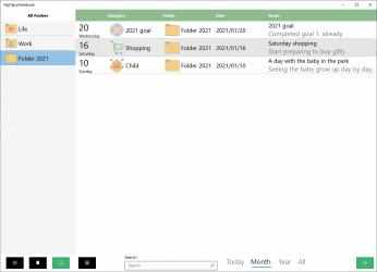 Screenshot 2 My Private Diary Notebook - Private notes, group management note content, password note diary. windows