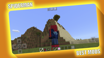 Captura de Pantalla 3 SpiderMan Mod for Minecraft PE - MCPE android