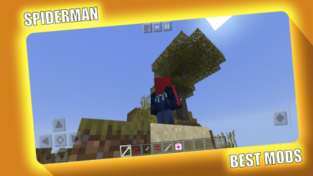 Captura de Pantalla 12 SpiderMan Mod for Minecraft PE - MCPE android