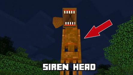 Captura 3 Siren Head Mods for MCPE android