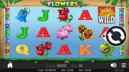Screenshot 9 Flowers Slot Game windows