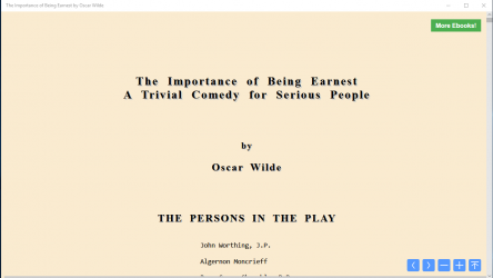 Screenshot 5 The Importance of Being Earnest by Oscar Wilde windows