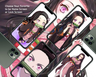 Captura 5 Nezuko Kamado HD Wallpaper of KNY Anime Collection android