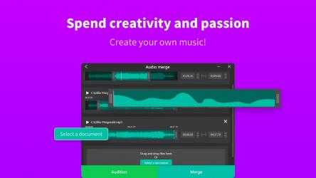 Screenshot 3 Editor de Audio - cortar música hacer tonos windows