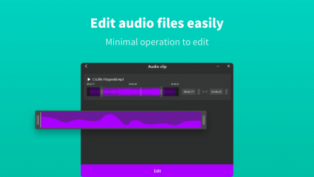 Screenshot 2 Editor de Audio - cortar música hacer tonos windows