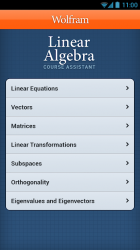 Captura de Pantalla 2 Linear Algebra Course App android