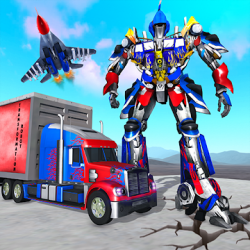 Screenshot 1 Indian Police Robot Transform Truck android